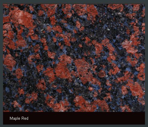 Maple Red Indian Granite