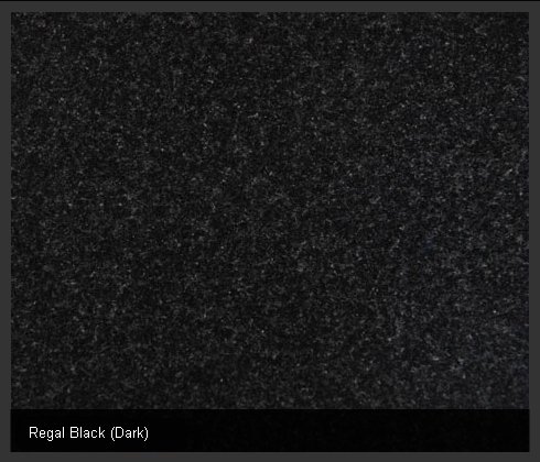 Regal Black (Dark) Indian Granite