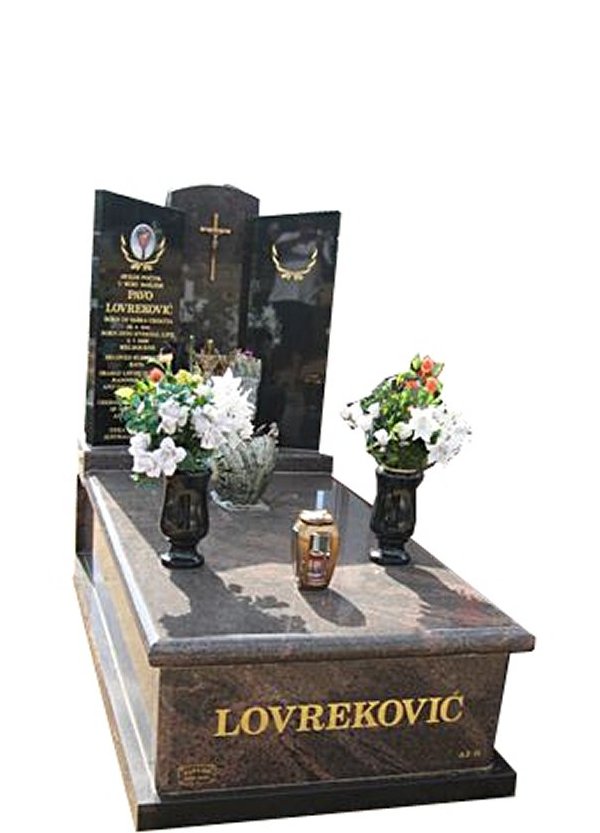 Springvale Paradiso and Royal Black Full Monument Loverekovic Cemetery Memorial