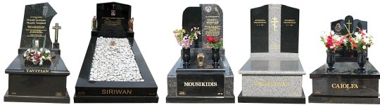 Cemetery Memorials - Full Monuments